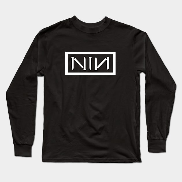 Nine Inch Nails Long Sleeve T-Shirt by jeffective